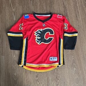 Calgary Flames Johnny Gaudreau Hockey Jersey